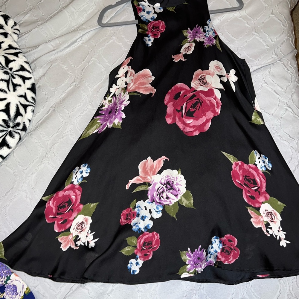 Black A line dress size small
